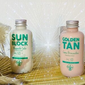 SUN CARAMEL || Hecho En Mexico Travel Sunscreen & Tanning Lotion *NWT*